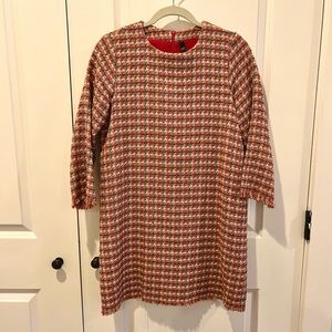 Zara Multi-colored Tweed Shift